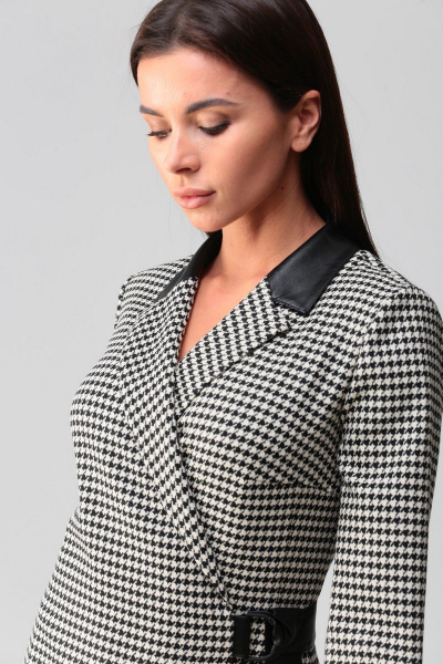 Платье Le Collect 301 гусиная_лапка - фото 6