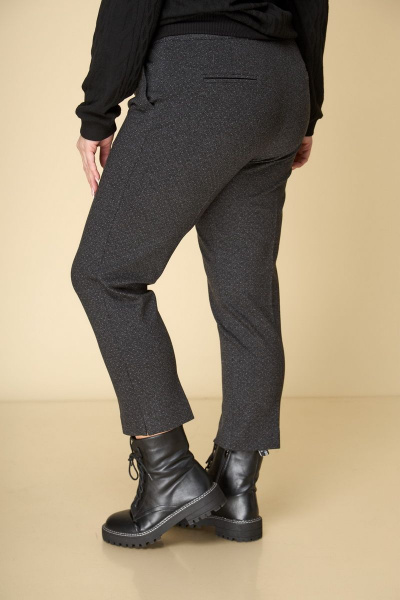Брюки БелЭльСтиль 586 серый_трикотаж - фото 4