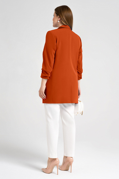 Жакет Панда 13430z терракотовый - фото 2