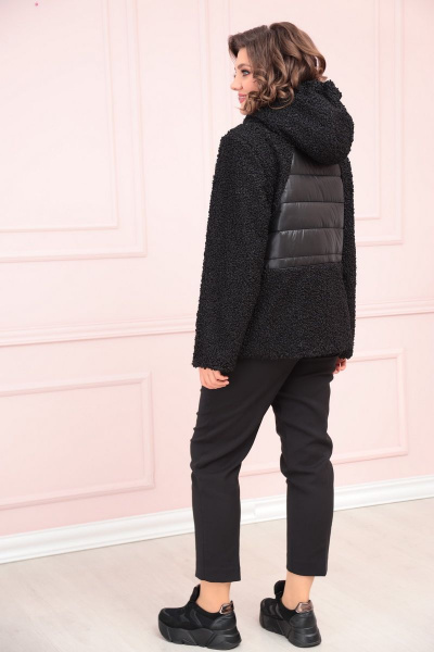 Куртка Solomeya Lux 852 черный - фото 3