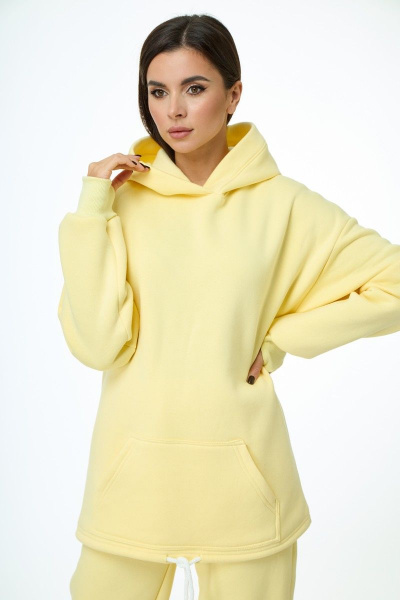 Брюки, худи Anelli 976 желтый - фото 5