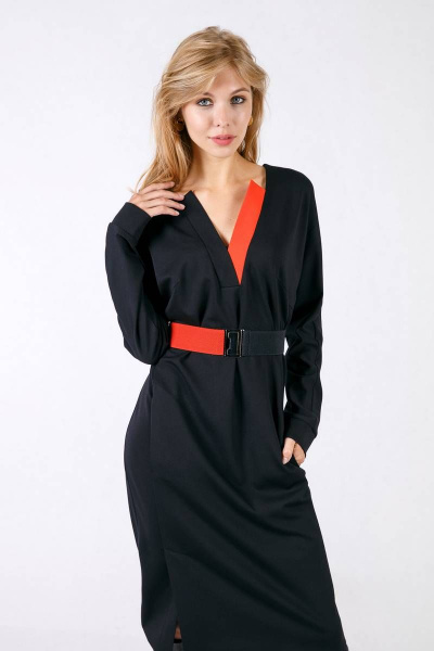 Платье Daloria 1524 черный - фото 2