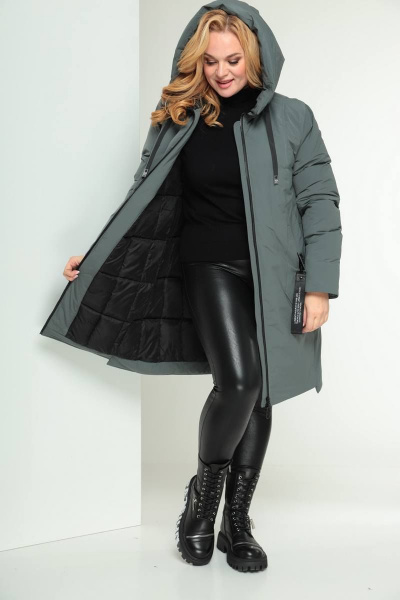 Куртка Shetti 2022 хаки - фото 6