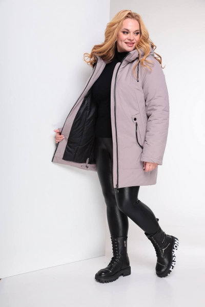 Куртка Shetti 2023 пудра - фото 4