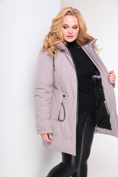 Куртка Shetti 2023 пудра - фото 3