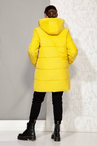 Полупальто Beautiful&Free 4073 желтый - фото 6