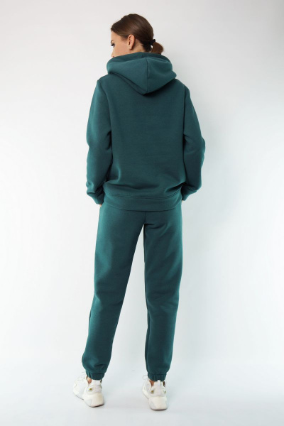 Утепленный спортивный костюм из флиса с брюками и худи Kivviwear 40524053.03 - фото 12