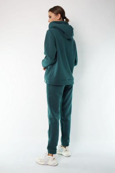 Утепленный спортивный костюм из флиса с брюками и худи Kivviwear 40524053.03 - фото 10