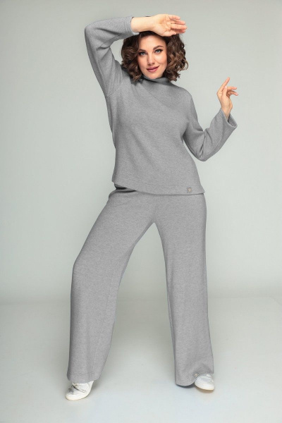 Брюки, свитшот Bonna Image 643 серый - фото 1