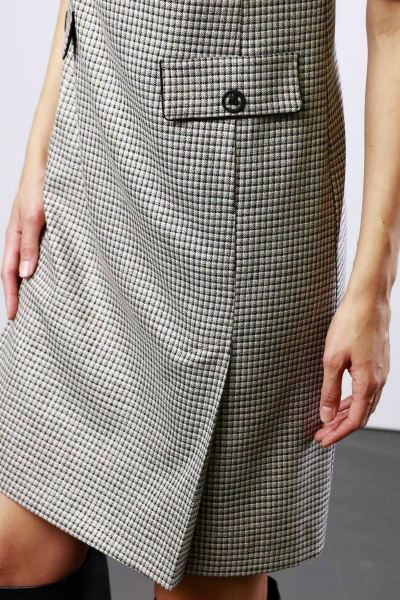 Сарафан А-силуэта из текстиля с карманами и подкладкой Femme & Devur 8895 1.50F(170) - фото 3