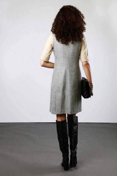 Сарафан А-силуэта из текстиля с карманами и подкладкой Femme & Devur 8895 1.50F(170) - фото 2