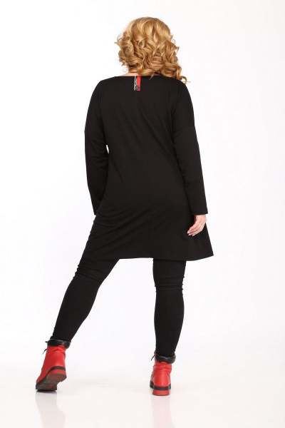 Туника SOVITA M-2139 черный - фото 4