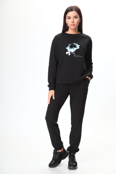 Брюки и джемпер из трикотажа для спортивного образа Talia fashion 370 - фото 1