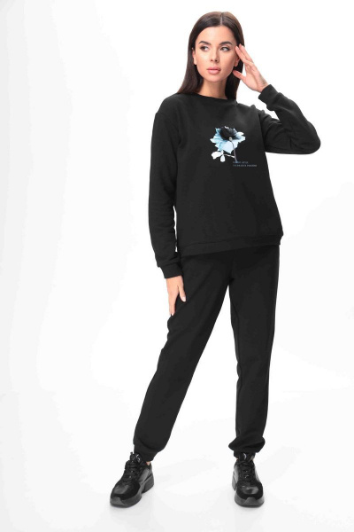 Брюки и джемпер из трикотажа для спортивного образа Talia fashion 370 - фото 6