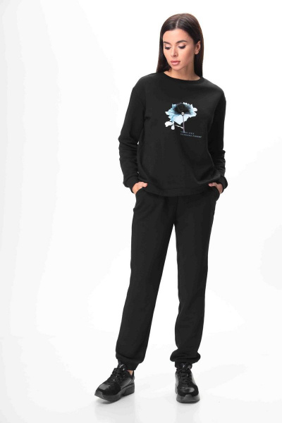 Брюки и джемпер из трикотажа для спортивного образа Talia fashion 370 - фото 2