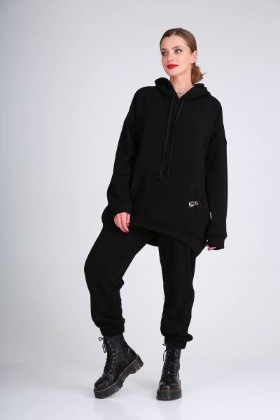 Худи Bliss 2070/1 черный - фото 2