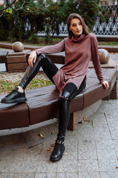 Леггинсы Madech 19144 глубокий-черный - фото 2