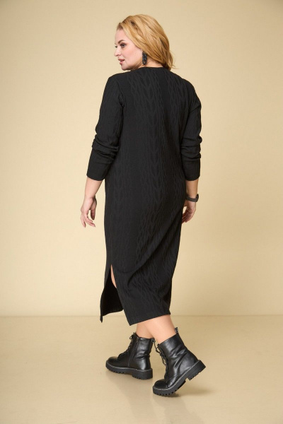 Платье БелЭльСтиль 856-2 37 22 черный - фото 5