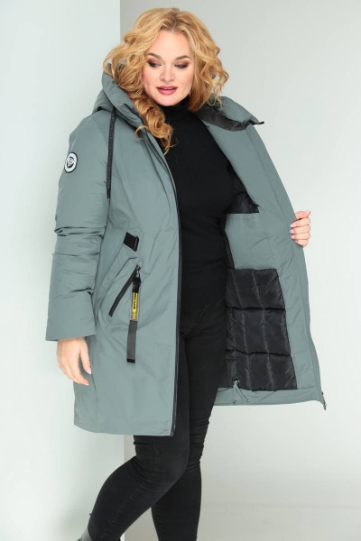Куртка Shetti 2030 зелень - фото 4