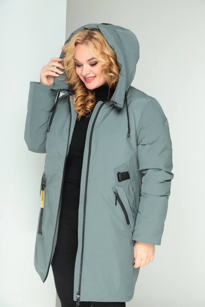 Куртка Shetti 2030 зелень - фото 3