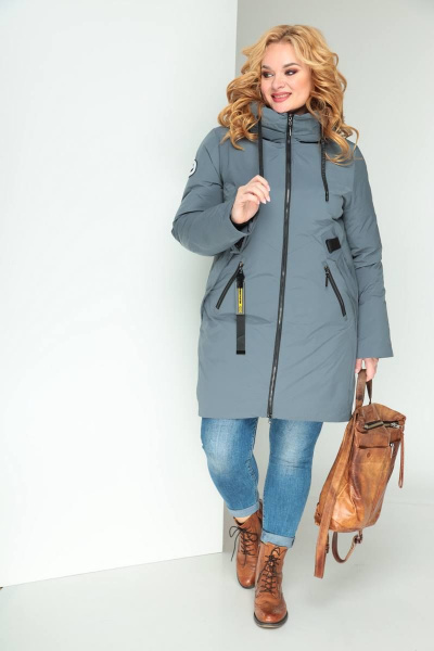 Куртка Shetti 2030 светлый_графит - фото 4