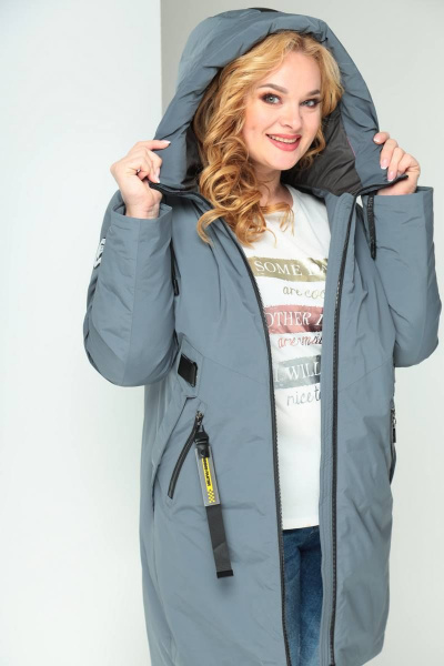 Куртка Shetti 2030 светлый_графит - фото 2