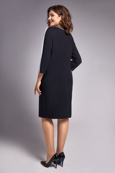 Демисезонное платье прямого силуэта с карманами и застежкой-молнией FOXY FOX 1420 - фото 6