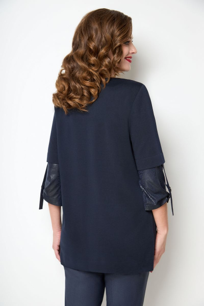 Туника БелЭкспози 1423 синий - фото 2