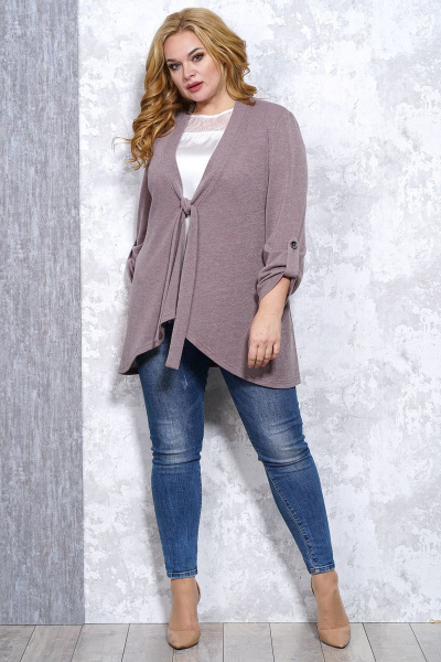 Кардиган Медея и К 2120 мокко - фото 2
