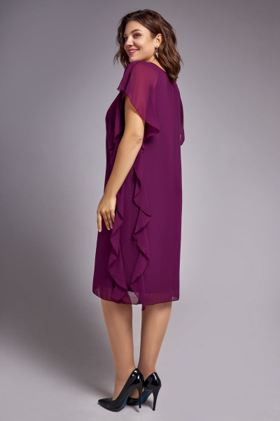 Платье FOXY FOX 1207 винный - фото 3