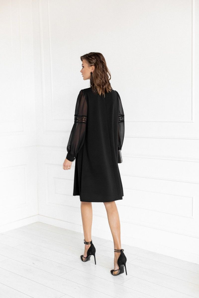 Платье Butеr 2296 черный - фото 3