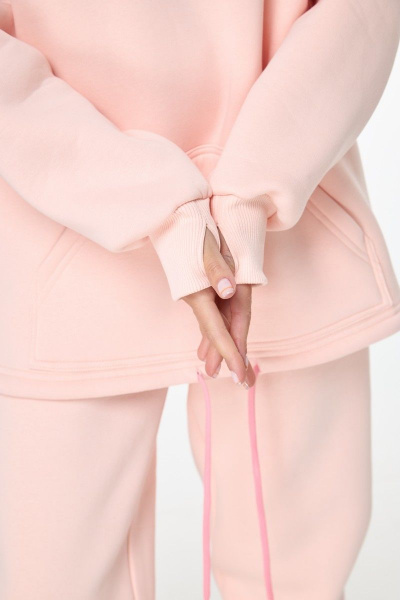 Брюки, худи Anelli 976 светло-розовый - фото 5