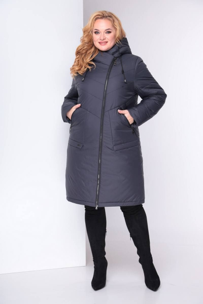 Пальто Shetti 2024 графит - фото 1
