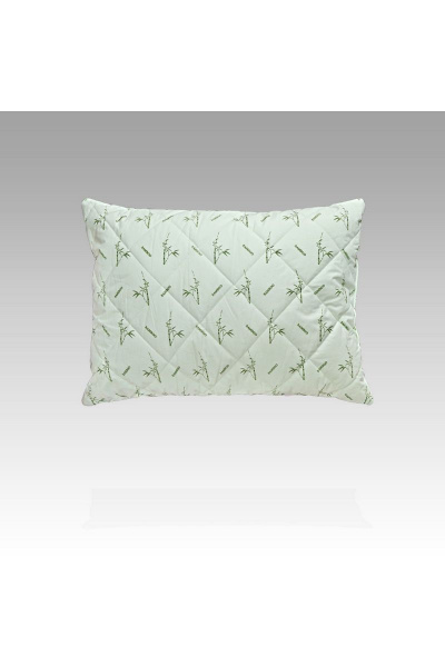 Подушка зеленая из хлопка с бамбуковым волокном Файбертек 68*48.С.Б - фото 5