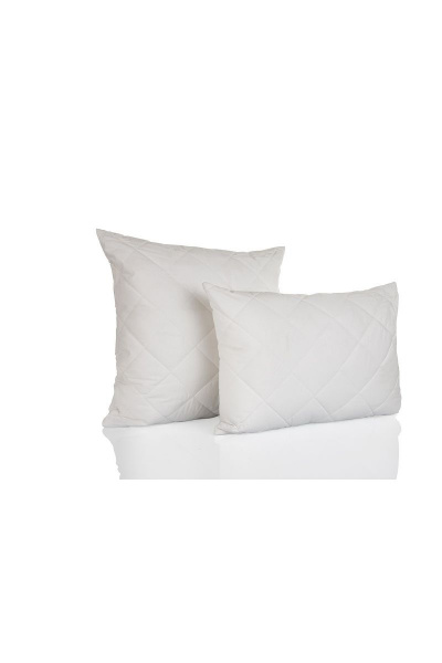 Домашняя подушка бязь 68х68 для сна Файбертек 6848.Т.Л - фото 1