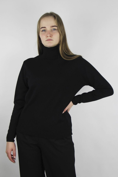 Свитер Полесье С3571-20 0С2128-Д43 158,164 глубокий_черный - фото 3