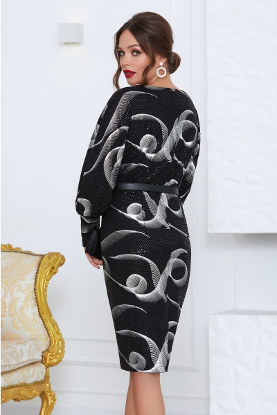 Платье Lissana 4412 черный - фото 6