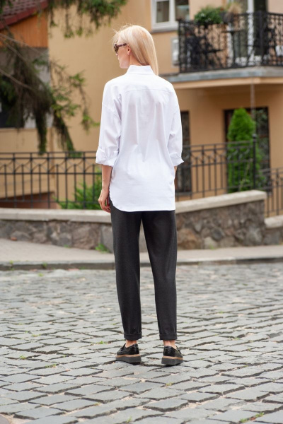 Блуза Achosa 431 белый - фото 5