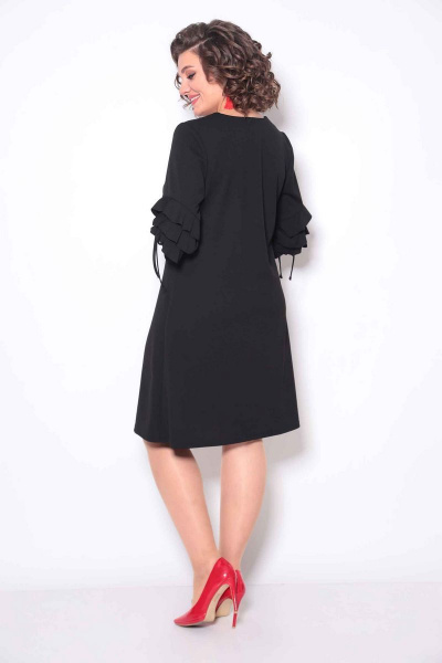 Платье Асолия 2513/3 черное - фото 3