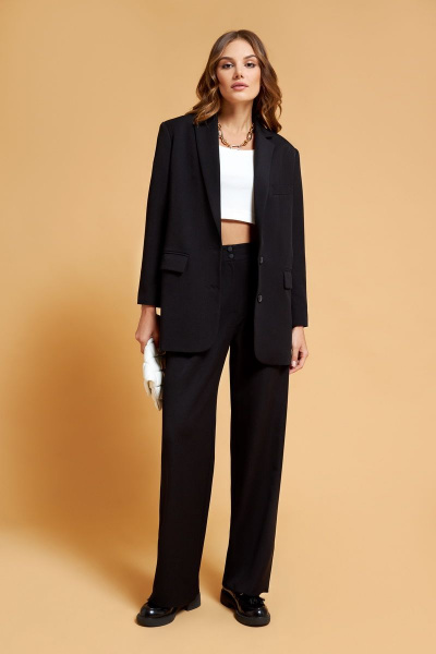 Брюки DAVYDOV 6026 черный - фото 3