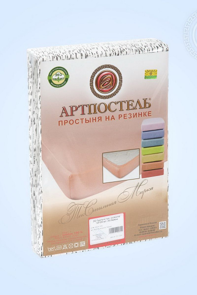 Простыня на резинке АРТПОСТЕЛЬ 254 берёзка - фото 3