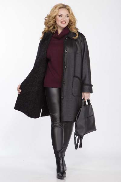 Пальто Matini 2.1024 черный - фото 5