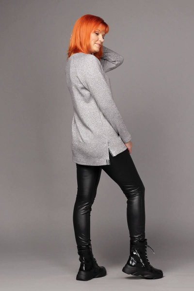 Джемпер Соджи 467 серый - фото 2