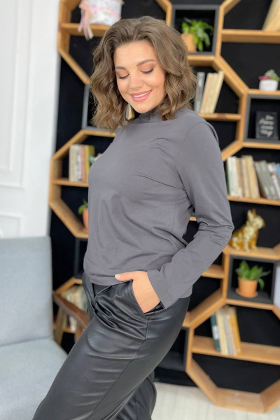 Водолазка Rumoda 2050 графит - фото 3