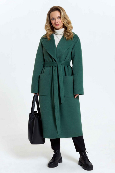 Пальто TEZA 2974 травяной - фото 1