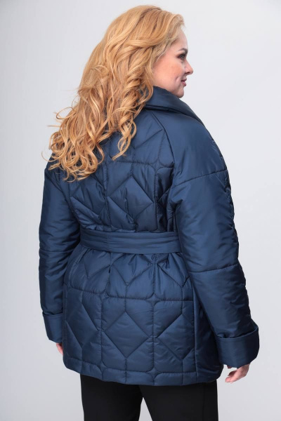 Полупальто TrikoTex Stil 4021 синий - фото 2
