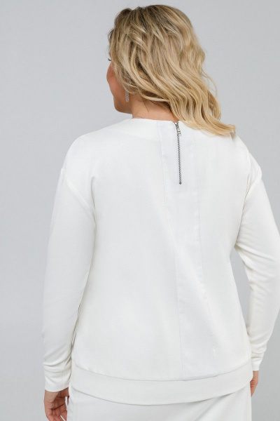 Джемпер, юбка Pretty 2078 молочный - фото 4