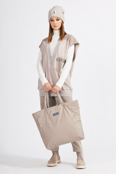 Сумка EOLA 0032 бежевый - фото 3