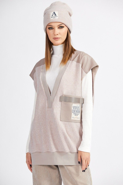 Жилет EOLA 2130 бежевый - фото 6