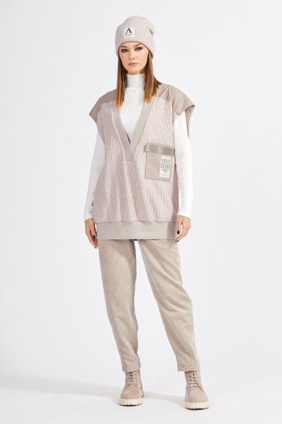 Жилет EOLA 2130 бежевый - фото 5